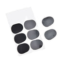 16pcs Alto/tenor Sax Clarinet Mouthpiece Patches Pads Cushions, 0.8mm Black BX
