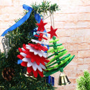 2pcs Non-Woven Christmas Bell Pendants Xmas Hang Ornament New Year Decor Gift