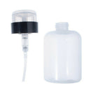 Empty Pump Dispenser For Nail Art Polish Remover 200ML Cylinder Bottle (Tra B2D4