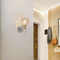 LED Wall Lamp E27 Glass Lampshade Entryway Living Room Wall Sconces Lighting