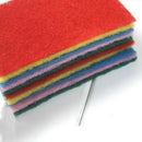 10Pcs Scouring pads cleaning cloth dish towel colorful home scour scrub- OZ