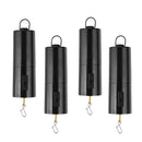 Set of 4 Battery-Operated Rotating Motor for Hanging Display, Black
