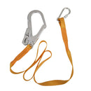 Safety Outdoor Climbing Harness Belt Lanyard Fall Protection Rope Carabineer