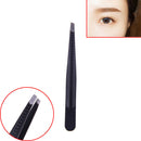 Professional eyebrow tweezers hair beauty slanted stainless steel tweezer DD Gw
