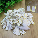 500pcs Labels Tie String Strung Price Tickets Jewelry Watch Cloth Display Tags