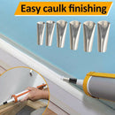 20pcs Caulking Nozzle Kitchen Push Rod Stainless Steel Applicator Tool Reuseable