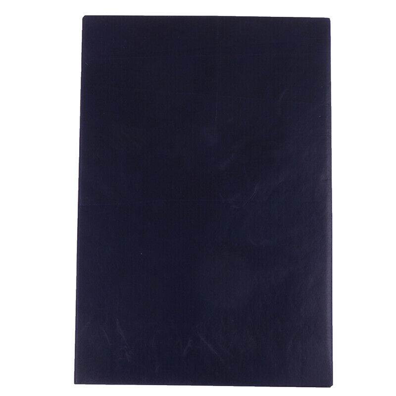 100 Sheets A5 Dark Blue Carbon Hand Stencil Transfer Paper Hectograph Repro  Cy