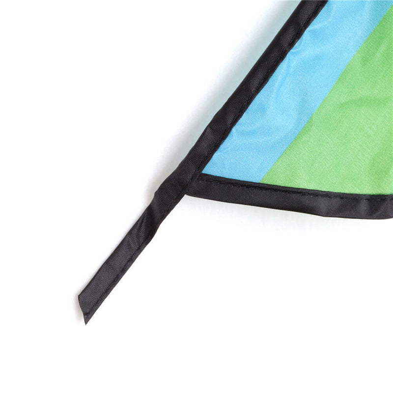 Long  Rainbow Kite Tail Nylon Colourful Delta Kite Accessory Kids Toys YA BX