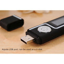 Mp3 Music Player 16Gb Recording Function With Fm Two Headphone Jack U Disk