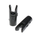 10 Pcs Plastic Arrow Nocks for Archery Hunting Shooting Outdoor Sport Black