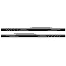 2x Racing Stripe Car Side Skirt Stickers Vinyl Decals Auto Styling Accessories