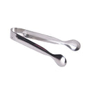 Silvery Stainless Steel Cube Sugar Tongs Ice Coffee Bar Buffet Kitchen Spoon HTO