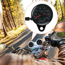 Motorcycle Speedometer Odometer 12V Motorcycle Dual Speed Meter w/ Indicator