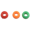 600 Pcs Mixed Plastic Pony Beads 9mm x 6mm(3/8" x 2/8") J4W3