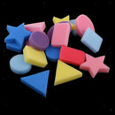 18 Pieces Multi Shapes Kids Sponge Painting Shapes Stamp Foam Sponge Brushes