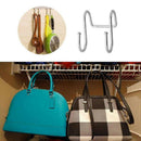 Premium 2 Pack Dual S Shaped Hooks Stainless Steel Home Office Bath Coat Ca