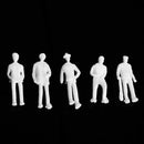 100PCS Figures 1:75 Scaled Models Train Building People for Layout