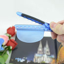 2x Heat Insulation Protector Shield+Sectioning Hair Clips Salon Hair ExtensionOZ