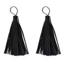 2x Korean Leather Car Handbag Purse Pendant Charm Tassel Keyring Gift Crafts