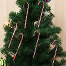 6Pcs Xmas Tree Candy Cane Hanging Ornament Decoration Christmas Party Decor Hn