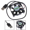 5V USB Connector 50x50x10mm x Computer Cooling Cooler Fan Heatsink Fan FT