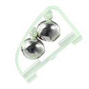 Fluorescent Fishing Rod Pole Tip Clip Twin Bell Alarm Alert Night Ring