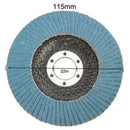 2X(10Pcs Professional Flap Discs 115Mm 4.5 Inch Sanding Discs 40 Grit Grind