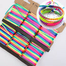10M 2.5mm Multicolor Thread Cord Braided Bracelet String Knitting Yarn Rope OZ