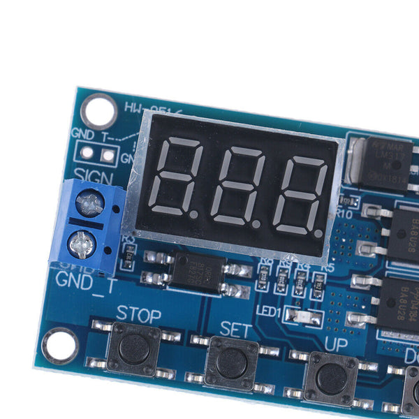 LED DC 5V~36V Dual LJS Control Cycle Trigger Timer Delay Relay Module Switch Bj