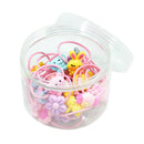 30 Pieces Girls Hair Band Elastic Rubber Bands Ropes Ponytail Holder