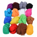 20 Color Wool Felt + Needles Felt Tool Needle Felting Mat Starter Tool DIY Kit