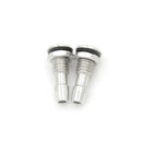 2pcs Aluminum Water Outlets Thread With O-ring Screws For RC Boat M6 NeME