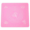 Mat Silicone Foil Color Pink Reusable Kitchen Cooking Pastry Pate A2T7