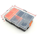 Plastic Storage Box Small Parts Case Hardware Tool Screw Component Organizer