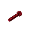 50Pcs M6 Socket Cap Screws Red 25*9mm Socket Allen Cap Head Hex Bolts Met GAM