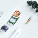45 Pcs/Box Travel Stickers Diary Decoration Paper DIY Person' Scrapbookin T G2X8