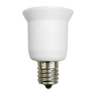 1pc 60W Fire Proof Light Socket Splitter E17 to E27 Lamp Holder Adapter