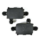 2Pcs Weatherproof IP66 Outdoor/External Junction Box 3-cable Connector Can