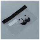 Office School Cartoon Pattern Clear Zipper Stationery Case Pouch Bag