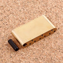 Brass Tremolos Block Bridge with Bar Kits for ST Electric Guitar Parts DIY