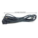 Car Dual USB Port 3.5mm AUX USB Extension Cable Lead Headphone Male Jack Adapter