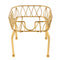 Glass Jar Drink Dispenser Metal Stand Basket Party Tea Wines Holder Golden M