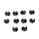 10xWhite Neo Wedge 1 SMD 5050 LED Car Bulbs T3 HVAC Climate Control Lights