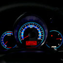 10pcs Blue T3 Neo Wedge Car LED Bulb Cluster Instrument Dash Climate Base Light