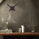 1X(Retro Noiseless Wall Clock Silent Movement Kit Mechanism Parts With Cloc