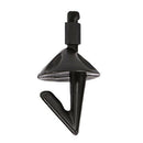 20pcs Black Fishing Bait Shields Impact Shield Bait Sea Fishing Rig Hooks B T5M9