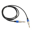 1/4inch M to M Guitar Cable for Electric Guitar Bass Mandolin Accessory 1.8m