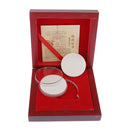 Wooden Coin Display Case Storage Box For 1 Coin of 40mm, with Coin Gaskets