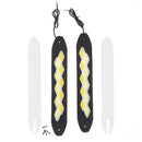 2pcs 12V Dual Color Car COB 10LED Light Waterproof Driving DRL Fog Lamps