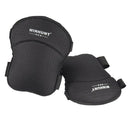 Black Oxford Cloth Construction Knee Pads,